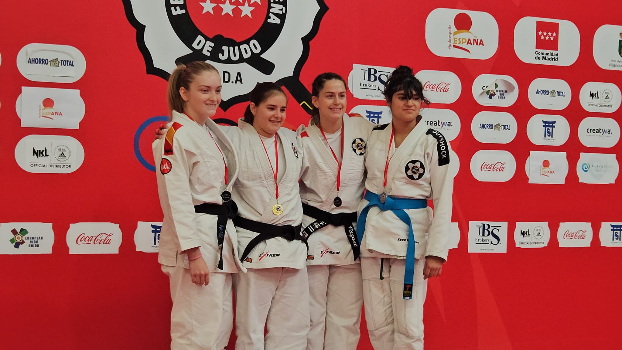 3 Medallas en el Open Nacional de Jiu-Jitsu Madrid. 29-10-23